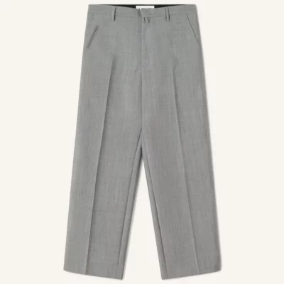 Pantalon droit gris LANVIN