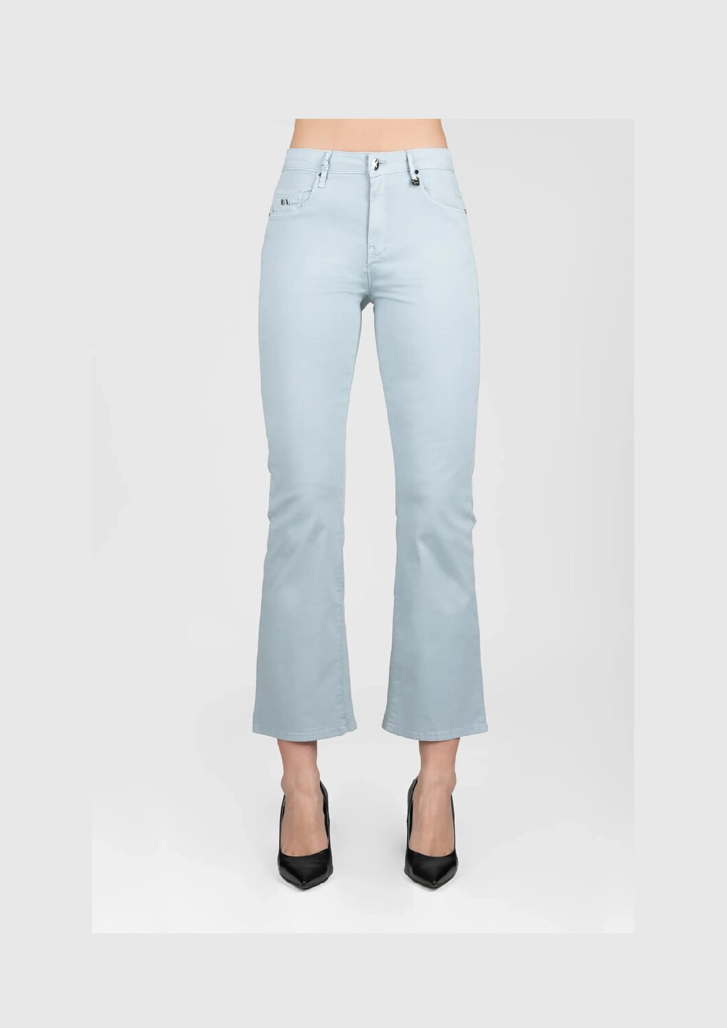 Jean "BIANCA" flare bleu TRAMAROSSA