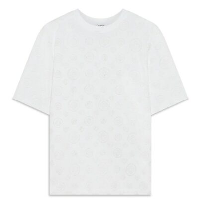 Tee-shirt blanc monogramme CASABLANCA