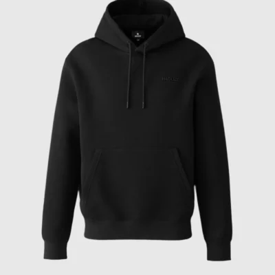 Hoodie à capuche noir "KOLTON" MACKAGE