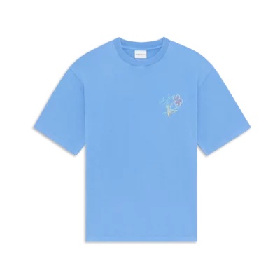 Tee-shirt bleu "ESQUISSE" DRÔLE DE MONSIEUR