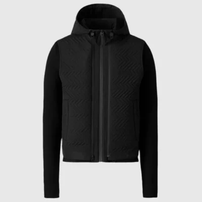 Veste noire matelassée "BARRETT-Z" MACKAGE