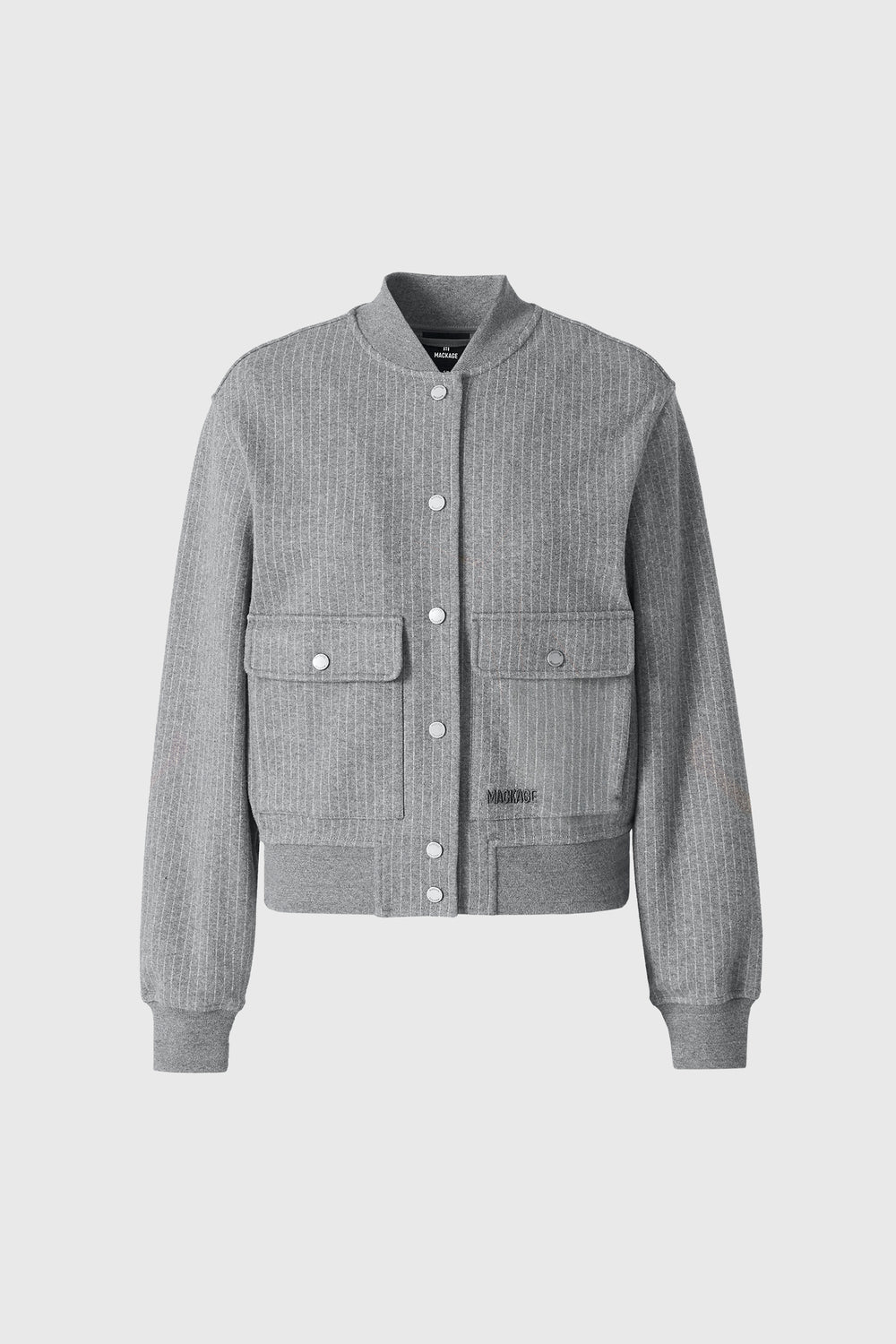 Blouson d'aviateur gris "JUNIPER-K" MACKAGE