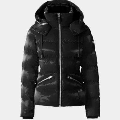 Doudoune noir en duvet "MADALYN-GLO" MACKAGE