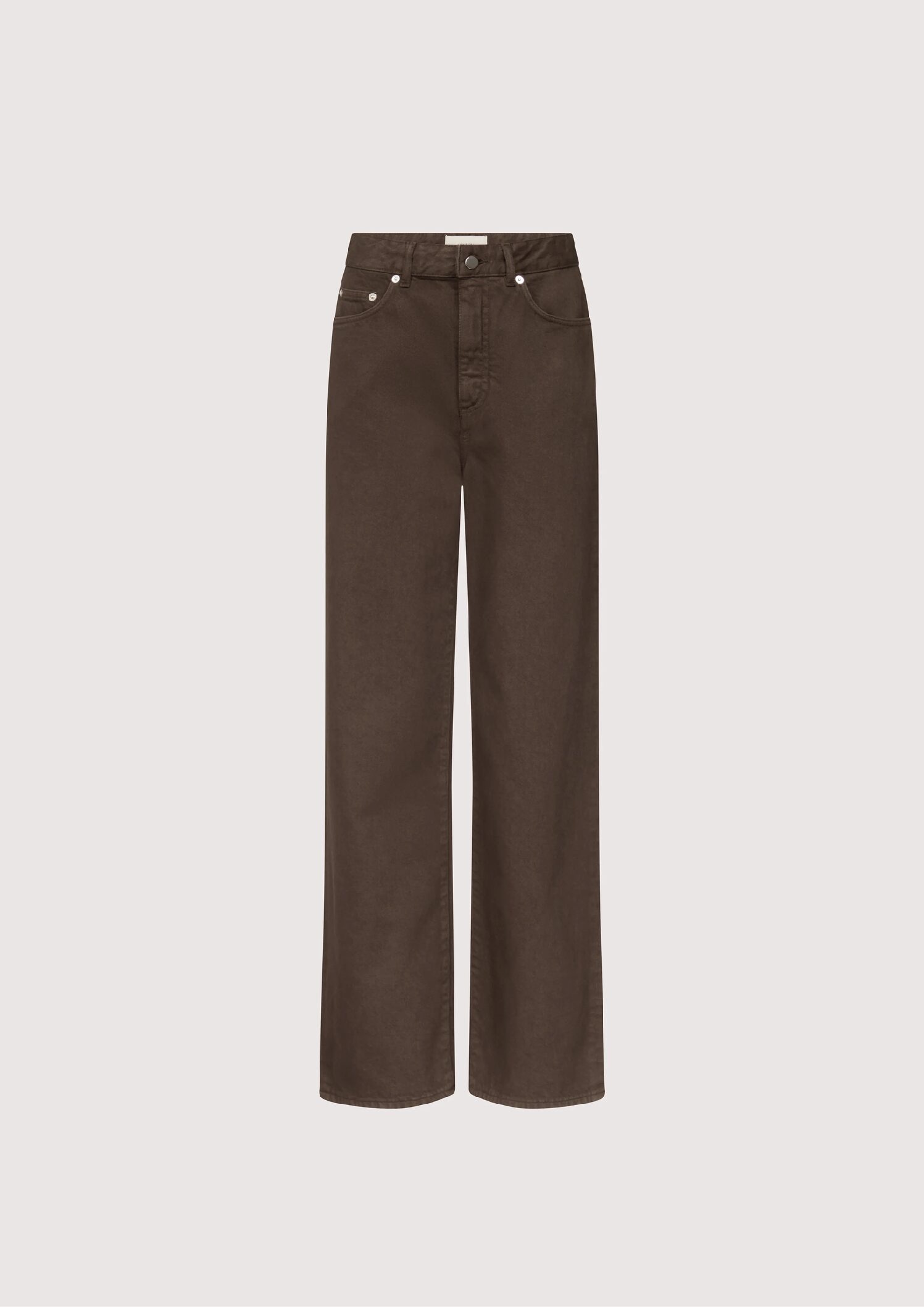 Jean large marron "MICO" LOULOU DE SAISON