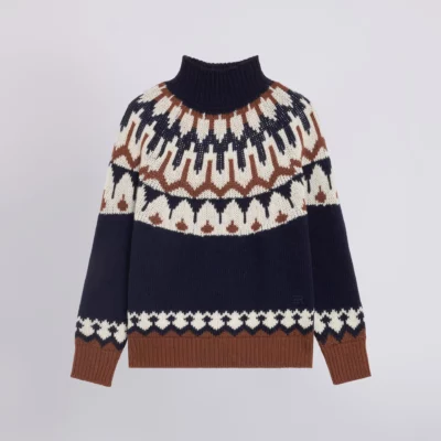 Pull en maille avec cristaux ERMANNO FIRENZE