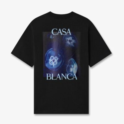 Tee‑shirt noir "MEDUSE" CASABLANCA