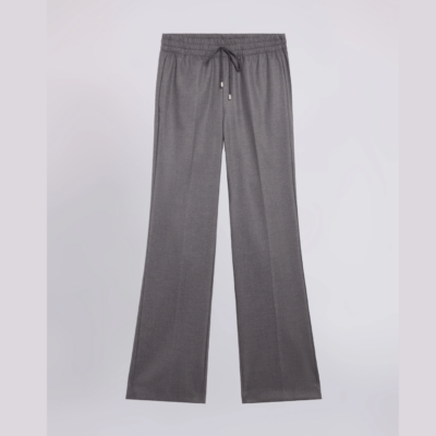 Pantalon en flanelle gris ERMANNO FIRENZE