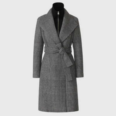 Manteau à carreaux "NORITA-LP" MACKAGE